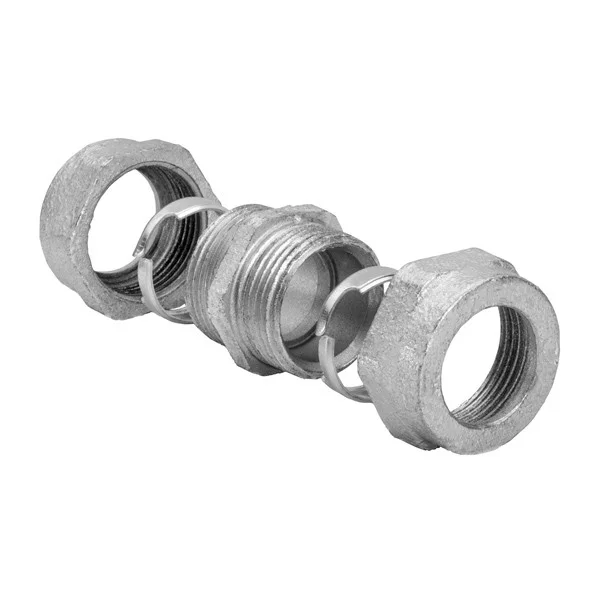 Garvin Industries 3-1/2" Rigid Compression Coupling, Malleable Iron - view 2