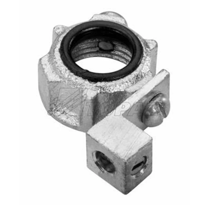 Garvin Industries 327M, 2-1/2" Malleable Iron Grounding Bushing with Aluminum Lug, Flame Retardant Liner