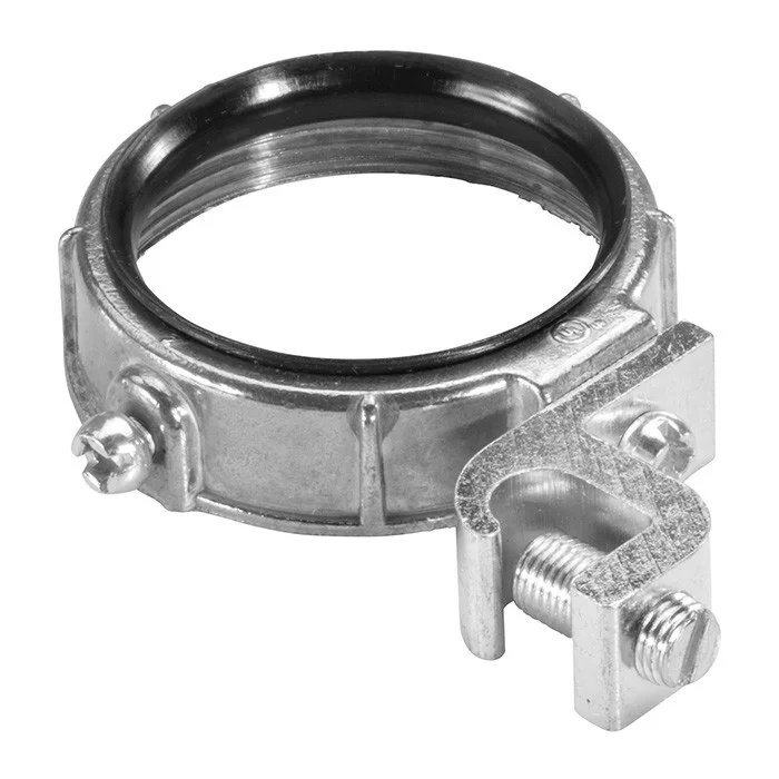 Garvin Industries 335ASL, 1-1/2" Solar Bond Bushing, #14-2/0 Lay-In Lug, Zinc, UV Resistant Liner, Stainless Steel Ha...