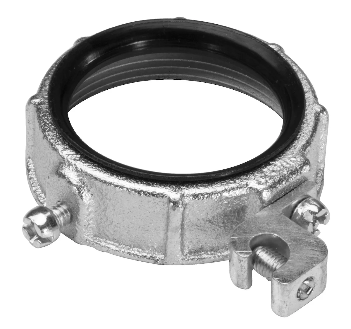 Garvin Industries 3-1/2" Insulated Metallic Grounding Bushing with Aluminum Lay-In Lug, 6 AWG to 250...
