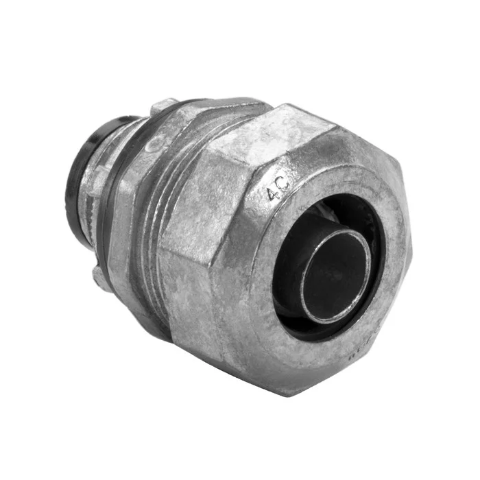 Garvin Industries 473I, 1 Inch Straight Liquidtight Connector, Insulated Throat, Zinc Die Cast - view 2