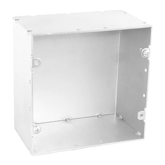 Garvin Industries 5" Square Box, 2-7/8" Deep, Welded, No Knockouts