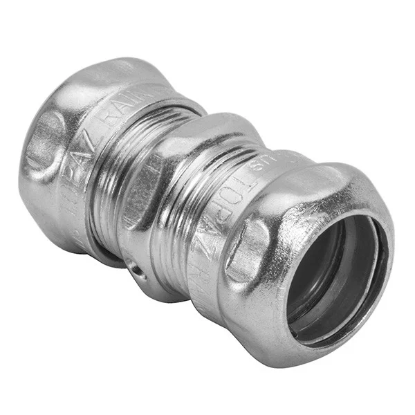 Garvin Industries 667SRT, 2-1/2" Raintight Steel Compression Coupling, Zinc Plated