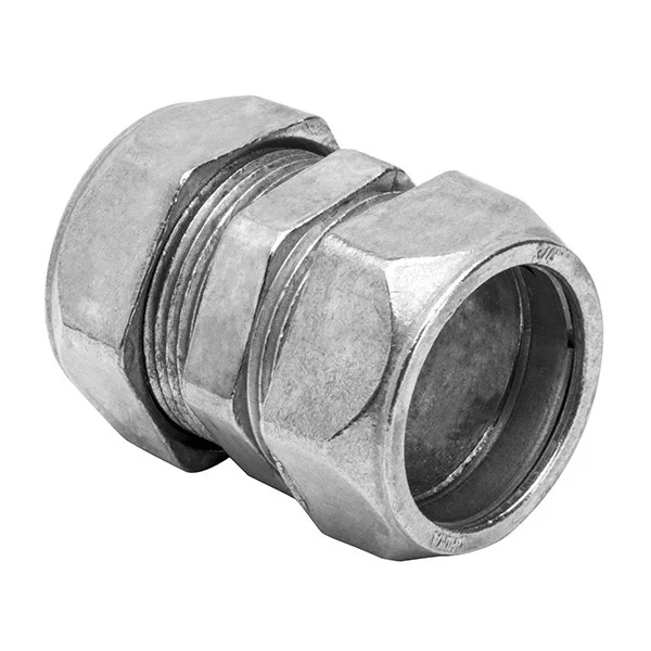 Garvin Industries 3" EMT Compression Coupling, Zinc Die Cast, Concrete Tight