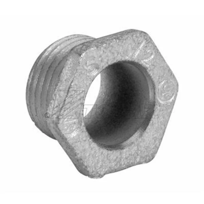 Garvin Industries 3-1/2" Conduit Nipple, Malleable Iron, Threaded NPSM, For Rigid Conduit and IMC