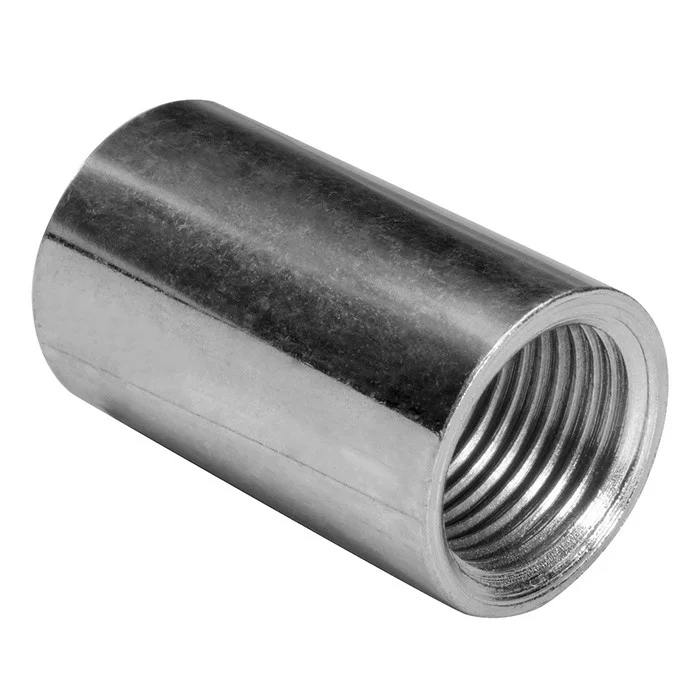 Garvin Industries 6" Rigid Coupling, Steel, Zinc Plated, NPSM Thread