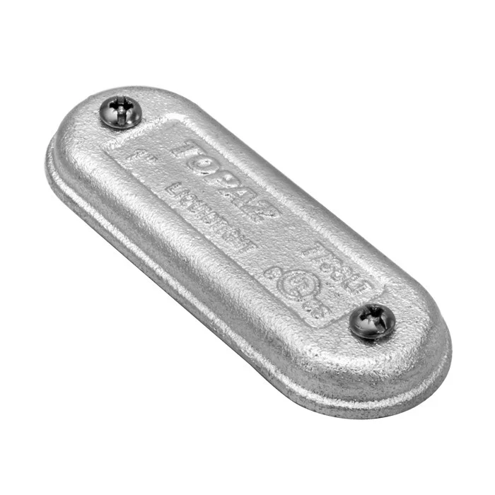 Garvin Industries 771GLT, 1/2" Form 7 Liquidtight Conduit Body Cover, Domed, NEMA 4X
