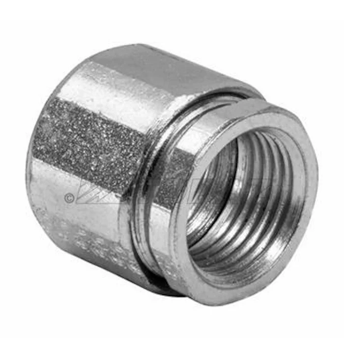 Garvin Industries 853S, 1" 3-Piece Steel Coupling, Threaded, Zinc Plated