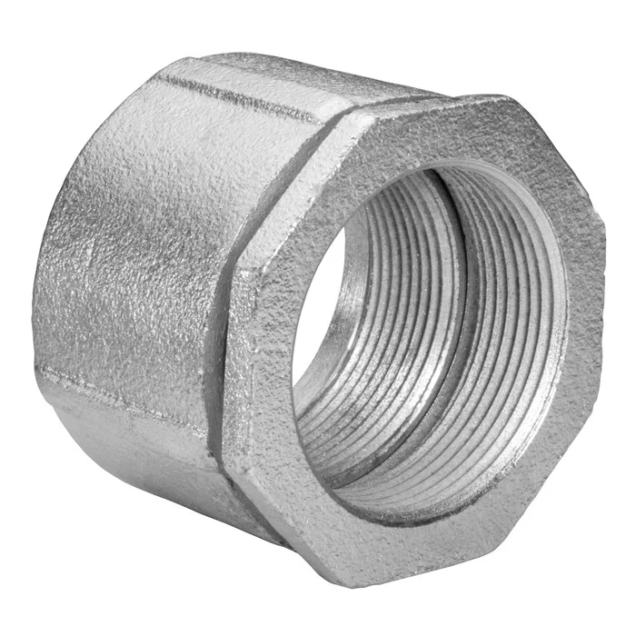 Garvin Industries 857, 2-1/2" 3-Piece Coupling, Malleable Iron, Zinc Plated