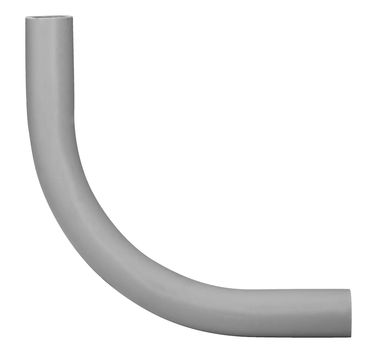 Garvin Industries 90° Plain End Elbow, Schedule 40 PVC, 2-1/2 Inch, Spigot Ends, Solvent Weld - view 2