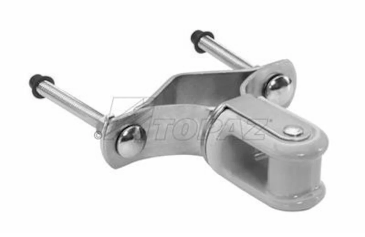 Garvin Industries Adjustable Wireholder, 1-1/4" - 3" Size, Porcelain/Steel, Electro-Galvanized Finish