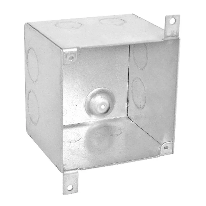 Garvin Industries Concrete Slab Box, External Tabs, Galvanized Steel