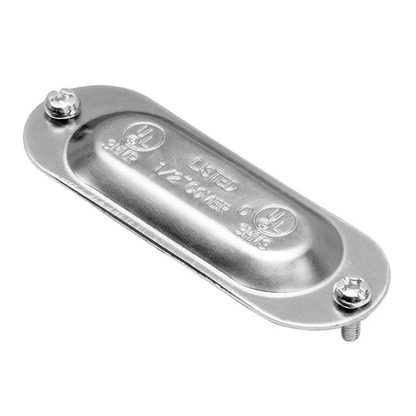 Garvin Industries 579S, 3-1/2-4" Steel Conduit Cover, Domed, Zinc Plated