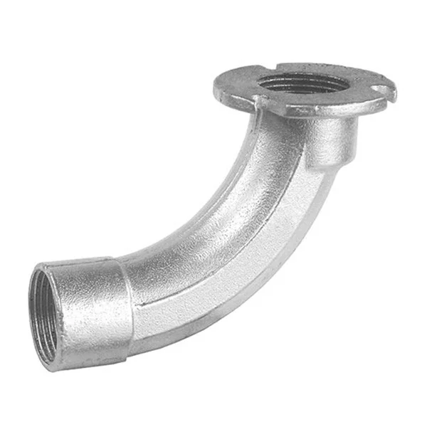 Garvin Industries EFL125, 1-1/4" 93 Degree Concrete Form Pipe Insert, Malleable Iron