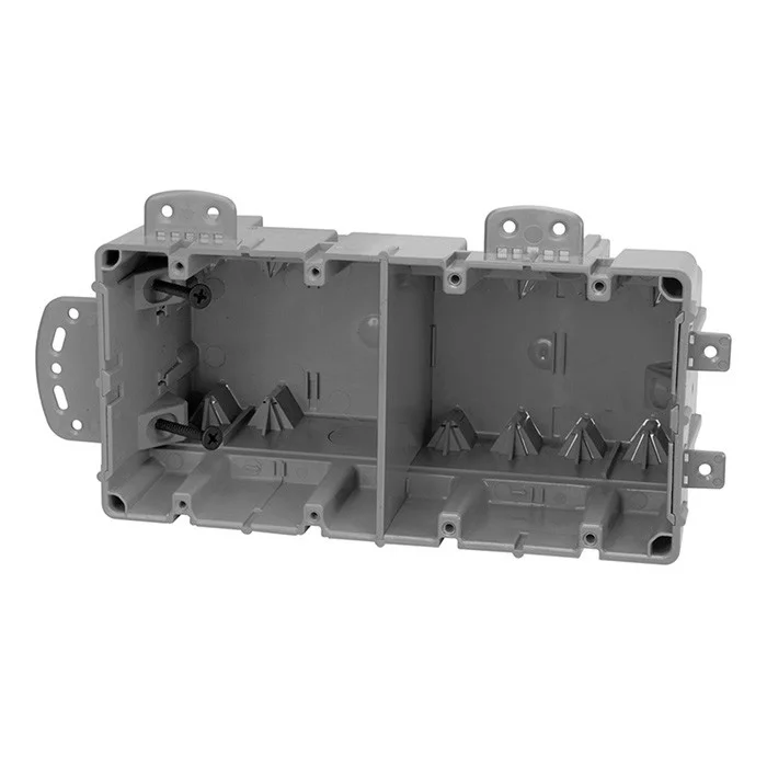 Garvin Industries Four Gang Non-Metallic Multi-Mount Romex Box, 67 Cu. In., MSBMMT4G