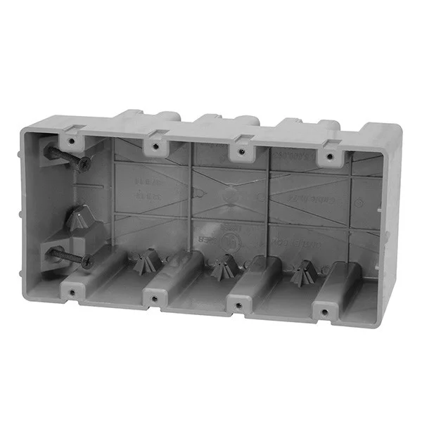 Garvin Industries Four Gang Non-Metallic Romex Box, 74 Cu. In., MSB4G