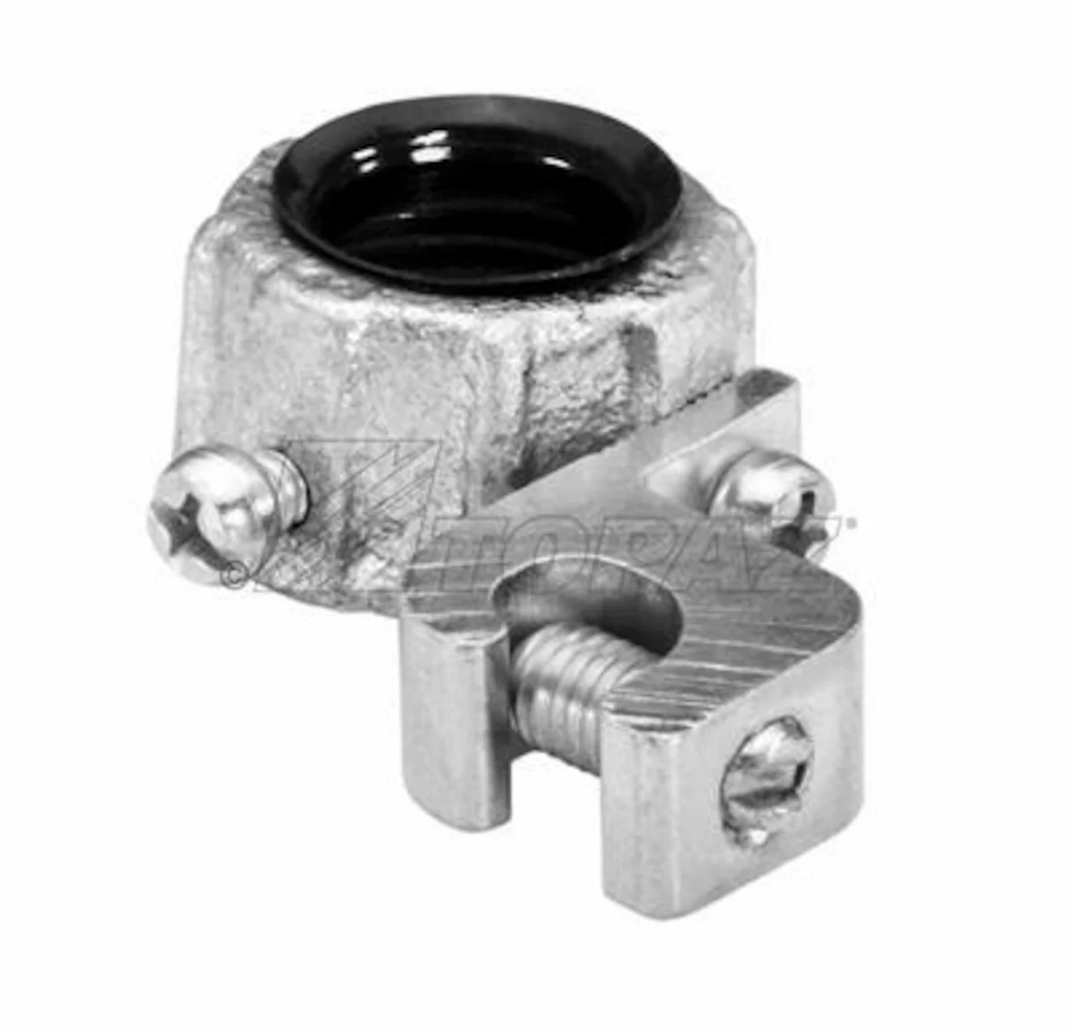 Garvin Industries 339MHDG, 3-1/2" Insulated Metallic Grounding Bushing, Hot Dip Galvanized, Malleabl...