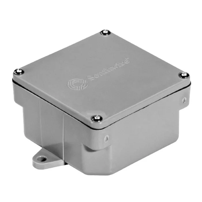 Garvin Industries Junction Box, 12x12x4, PVC, NEMA 3 Rated