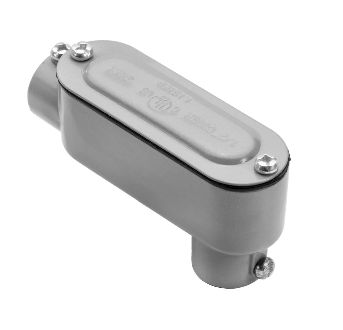 Garvin Industries LB4SSCG, 1-1/4" EMT and Rigid Combination Conduit Body, LB Type, with Cover and Ga...