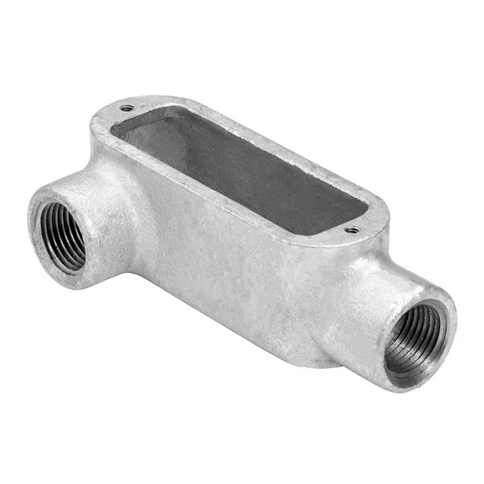 Garvin Industries LR8MHDG, 3" Rigid LR Mall Iron, Hot Dip Galvanized