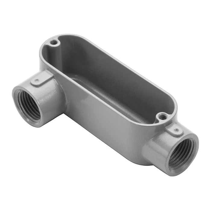 Garvin Industries LR8, 3" Rigid LR Conduit Body, Threaded, NPT Tapered Hubs, Concrete and Wet Location Rated