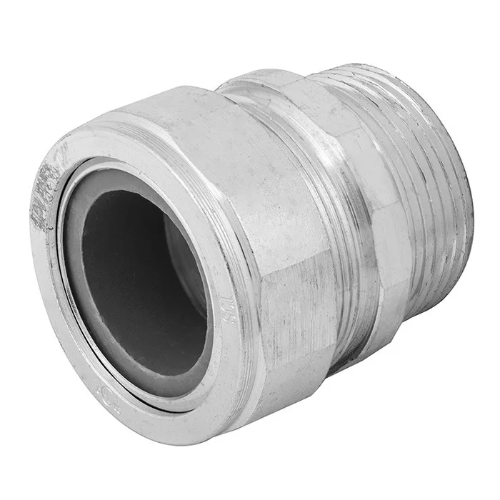 Garvin Industries MCG-150D1150, 1-1/2" Strain Relief Connector, 1.05-1.15" Cable Range, Steel Zinc Plated, Neoprene G...