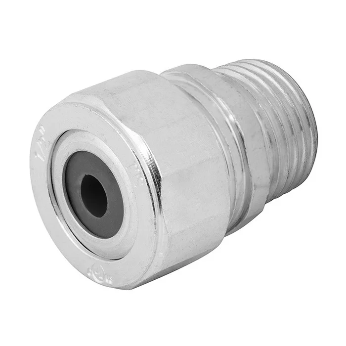 Garvin Industries MCG-150D1250, 1-1/2" Strain Relief Connector, 1.15-1.25" Cable Range, Steel Zinc Plated, Neoprene G...
