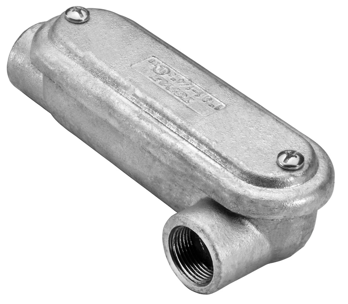 Garvin Industries MLL3CGHDG, 1" LL Type Mogul Conduit Body, Hot Dip Galvanized, Malleable Iron, with...
