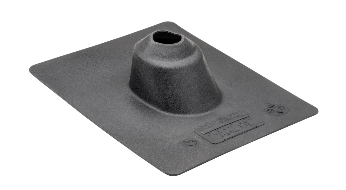 Garvin Industries Roof Flashing, 2-1/2", Galvanized Steel with Neoprene Seal
