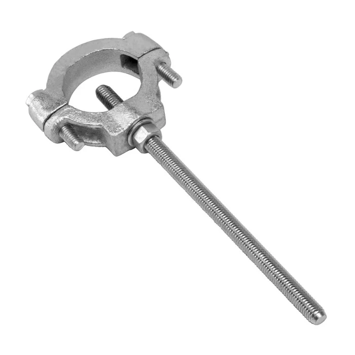 Garvin Industries Split Ring Conduit Support, 2 Inch, Malleable Iron, Includes Lag Screw