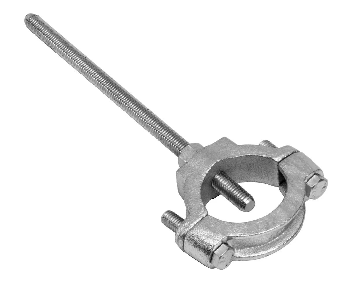 Garvin Industries Split Ring Conduit Support, 3-1/2" Conduit Size, 5/8"-13 Bolt - view 2