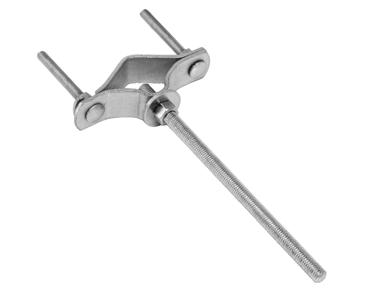 Garvin Industries Universal Pipe Support, 1-1/4" – 3" Pipe Size, 1/2" Bolt, Steel - view 2