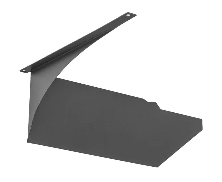 Glare shield | Bronze | Left side mounted | Used on Series 2 area lights | Small housing - view 2