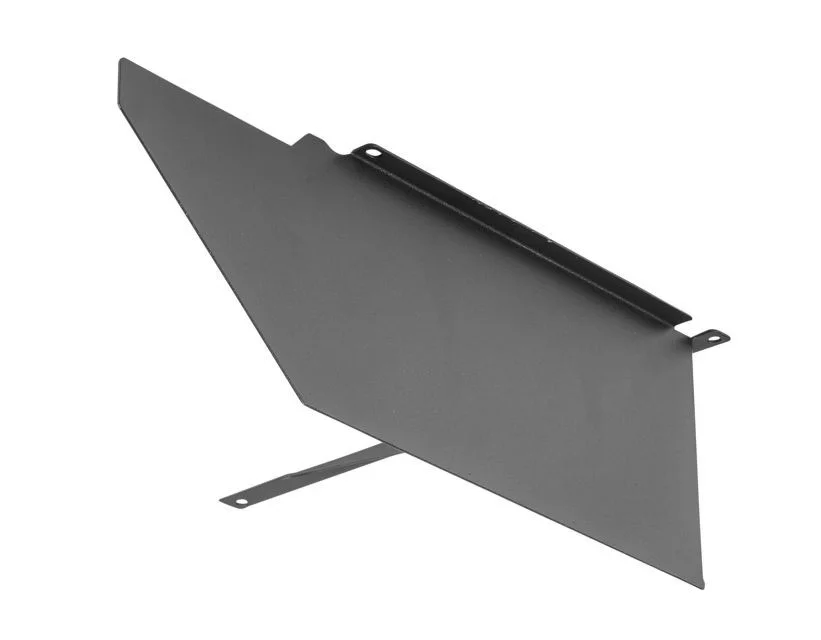 Glare shield | Bronze | Left side mounted | Used on Series 2 area lights | Small housing - view 3