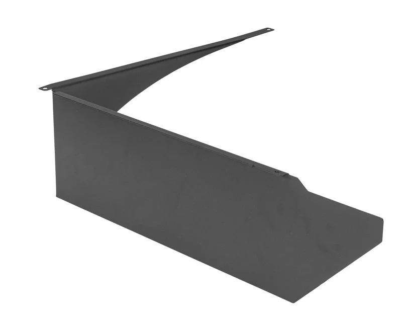 Glare shield | Bronze | Right side mounted | Used on Series 2 area lights | Large housing