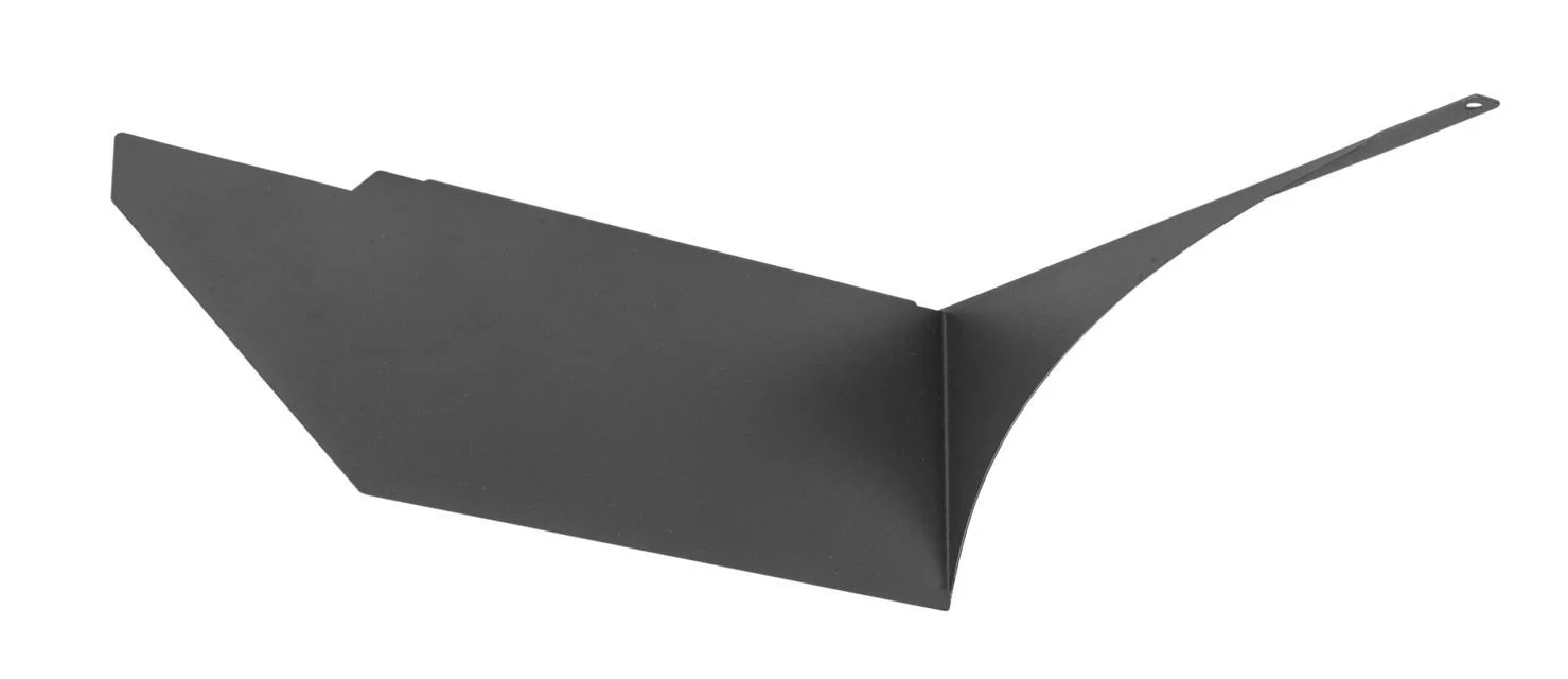 Glare shield | Bronze | Right side mounted | Used on Series 2 area lights | Small housing - view 2