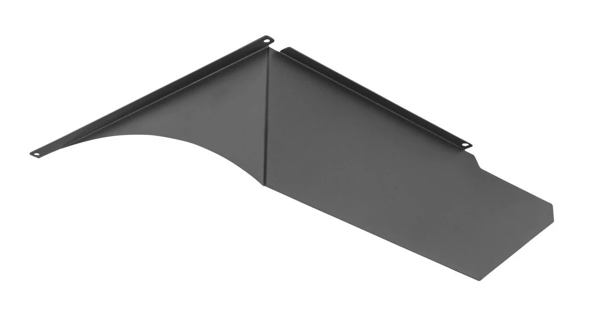 Glare shield | Bronze | Right side mounted | Used on Series 2 area lights | Medium housing - view 3