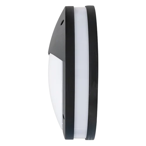 GlobaLux ABH Architectural LED Bulkhead, Semi Cut-off, 11" Diameter, 17W, 120V, CCT Selectable 3000K...
