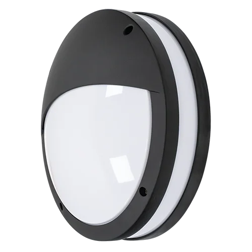 GlobaLux ABH Architectural LED Bulkhead, Semi Cut-off, 11" Diameter, 17W, 120V, CCT Selectable 3000K...