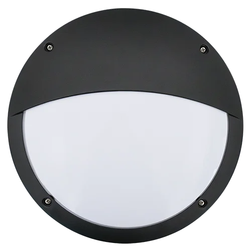 GlobaLux ABH Architectural LED Bulkhead, Semi Cut-off, 11" Diameter, 17W, 120V, CCT Selectable 3000K...