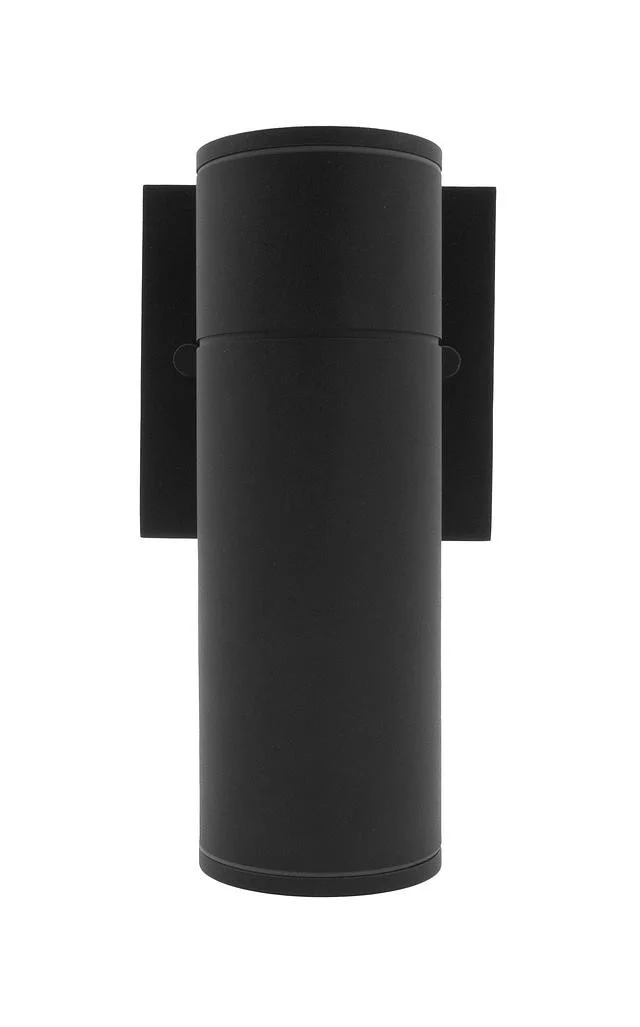 GlobaLux AOS-C Outdoor Wall Light, Down Only, 12W, 120V, MCT 2700K/3000K/3500K/4000K/5000K, Black - view 2