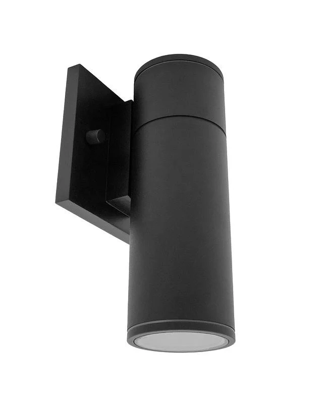 GlobaLux AOS-C Outdoor Wall Light, Down Only, 12W, 120V, MCT 2700K/3000K/3500K/4000K/5000K, Black - view 4