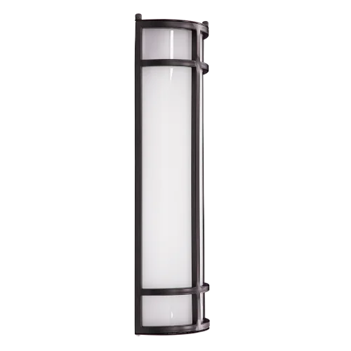 GlobaLux AWS Architectural Wall Sconce, 20W, 120-277V, 0-10V Dimming, 3000K|4000K|5000K CCT Selectab...