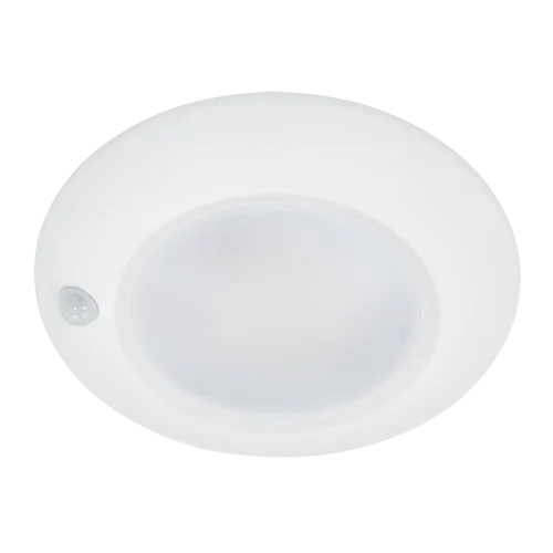 GlobaLux CLD3 Series LED Closet Disk Light, 6", 15W, 120V Triac Dimming, Selectable 2700K|3000K|3500K|4000K|5000K, Wh...
