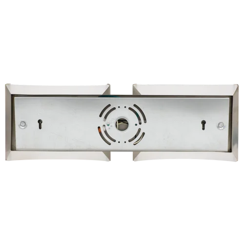 GlobaLux CVL Series Curved Glass Vanity Light, 2-Light, 16W LED, 120V Triac Dimming, 3000K, 80 CRI, ...
