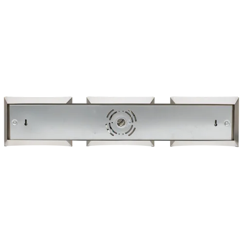 GlobaLux CVL Series Curved Glass Vanity Light, 3-Light, 24W LED, 120V Triac Dimming, 3000K, 80 CRI, ...