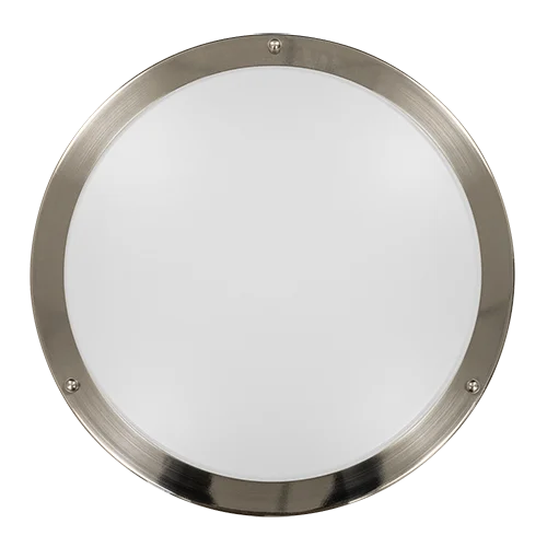 GlobaLux DCR LED Ringed Decorative Ceiling Mount, 12" Diameter, 17W, 1190lm, 120V, CCT Selectable 27...
