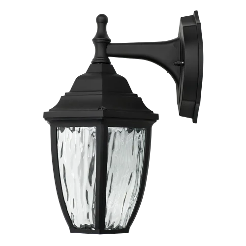 GlobaLux DOA Series Decorative Outdoor Coach Lantern, 9W, 120V, Selectable 3000K|4000K|5000K, Black Finish - view 3