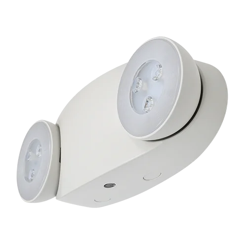 GlobaLux DOE Dual Head Optics Emergency Light, White, 6500K, 0.88W, 200lm - view 2
