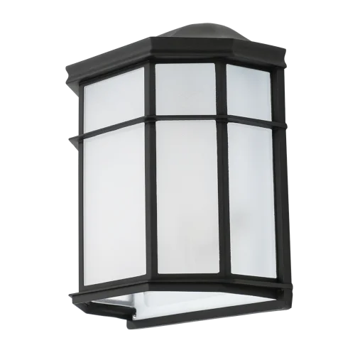 GlobaLux DOP Series LED Decorative Outdoor Pocket Lantern, 9W, 120V, Selectable 3000K|4000K|5000K, Black Finish - view 2